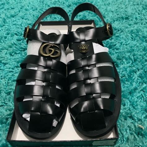 womens sandals gucci|gucci unisex sandals.